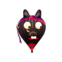 Donkey Sticker by Ballonfestival Hardenberg