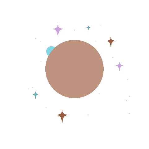 Sparkle Astro Sticker