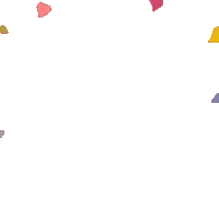 In Love Hearts Sticker