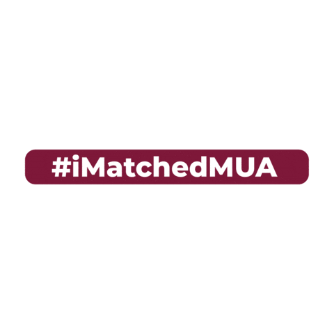 Mua Resident Sticker by GUS Med and Vet Schools