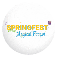 Magical Forest Spring Sticker by Opportunity Village