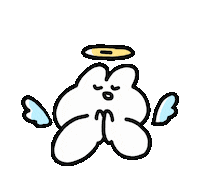 Angel 天使 Sticker by おめがちゃん
