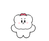 Angry Fire Sticker