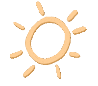 lunarstruc sun yellow aesthetic lunarstruc Sticker