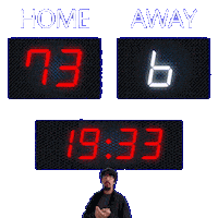 6 Away Sticker