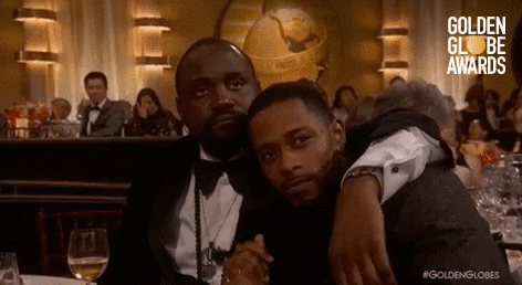 Black Boy Cuddle GIF by Golden Globes