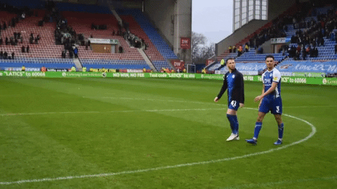 well done applause GIF by Wigan Athletic