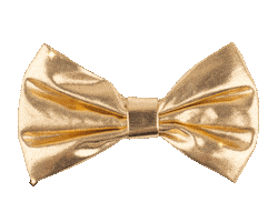 Gold Bowtie Sticker by Golden Globes
