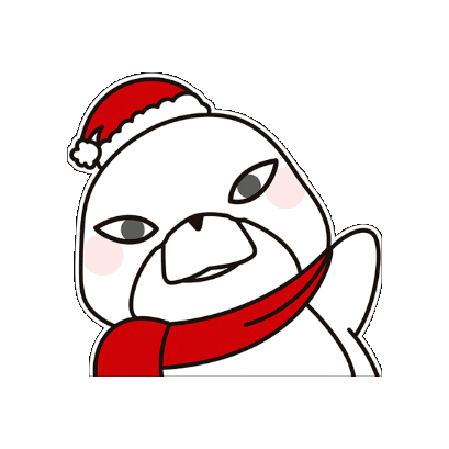 Christmas Crypto Sticker
