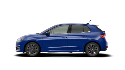 Fabia Energy Blue GIF by Škoda Global
