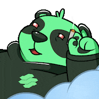 Chill Smoking Sticker by SuperVerse