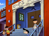 hey arnold nicksplat GIF