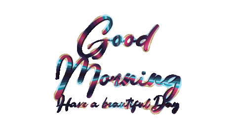 Glow Good Morning Sticker