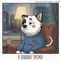 Sad Miss You GIF by Doge Pound