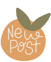 Summer Fruit New Post Sticker