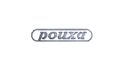 Pouxa fashion logo x shiny Sticker