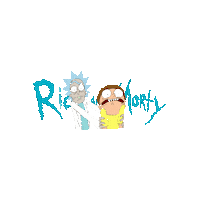 rick and morty television STICKER by imoji