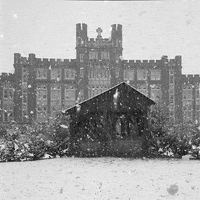 black and white vintage GIF by Loyola University New Orleans, Monroe Library, Special Collections & Archives