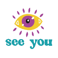 ninaopina eyes yellow eye astro Sticker