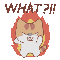 Angry What The Sticker