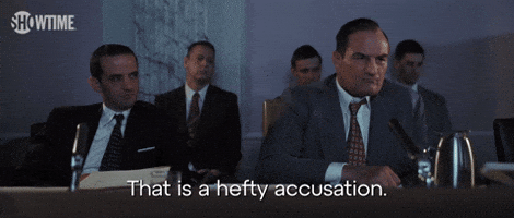 That is a Hefty Accusation