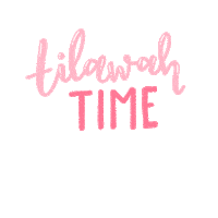 Pink Time Sticker