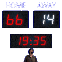 14 Away Sticker