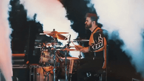 PureNoiseRecords giphygifmaker rock show sc GIF