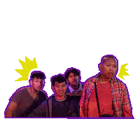 Kaget Sticker by Rhaya Flicks