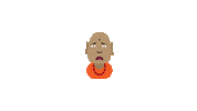 BodhiCulture what omg yikes buddha Sticker