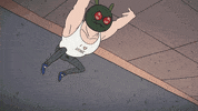 Costume Quest Monster GIF by Cartoon Hangover