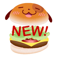 Happy Burger Sticker