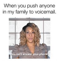 ComedianHollyLogan hello phone iphone call me GIF