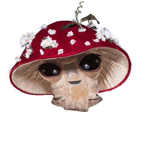 Mushroom Sticker by The Masked Singer