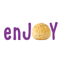 Joy Enjoy Sticker by Brazi Bites