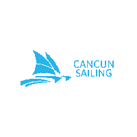 CancunSailing ship sailing cancun catamaran Sticker