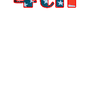 independence day america Sticker by Dr. Donna Thomas Rodgers