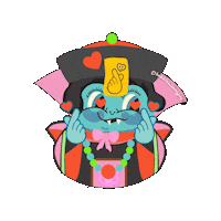 Jumping In Love Sticker