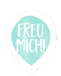 muellerinart jubel freude freu mich Sticker