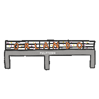Orlando Sticker by Pulptown