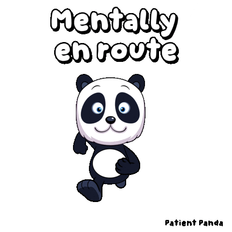 En Route Panda Sticker by VeeFriends