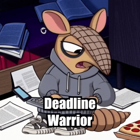 College Procrastination GIF by Chillo Dillo