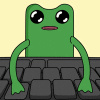 Locked In Frog GIF by fwogs