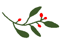 Advent Beeren Sticker by Leofine