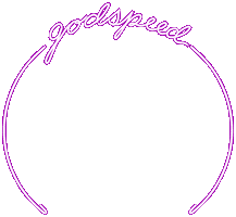 Godspeed Sticker by American Gods