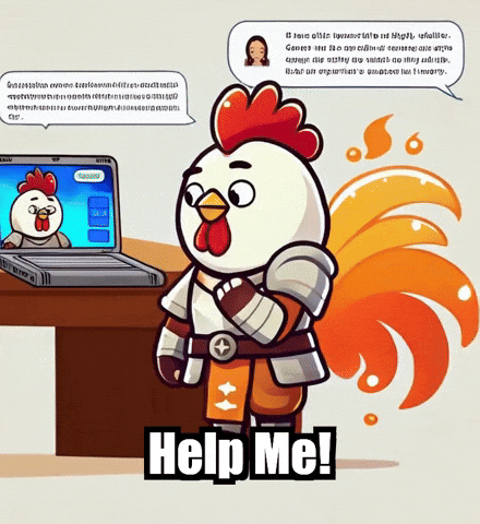 Help Me Ai GIF by Zorooster