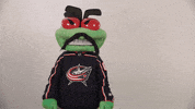 Hockey Reaction GIF by Columbus Blue Jackets