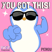 Do It Good Luck GIF by Pudgy Penguins