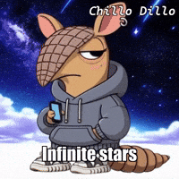 Stars Night GIF by Chillo Dillo