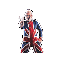 Gbangproduction film peace fotbal britain Sticker